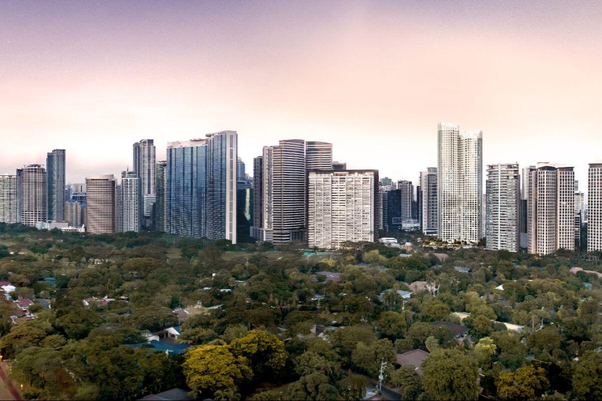 Aurelia Residences skyline view in Bonifacio Global City